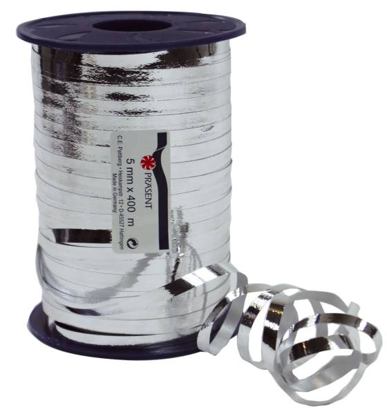 Ringelband 5mmx400m metal.silber 85 5 - 631