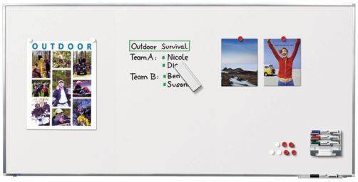 LEGAMASTER Whiteboardtafel weiß 90x180 cm 7-101056 Premium Plus