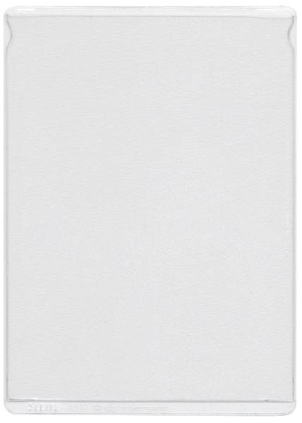 4075 Ausweishülle, A5, PVC, genarbt, farblos