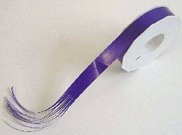 Ringelband Polyspleissband 25 mm x 91m, lila