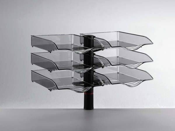 Briefkorb Duo Set anthrazit