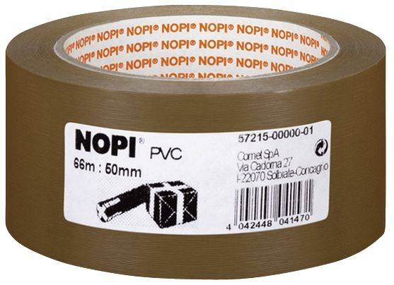 Verpackungsklebeband PVC 50 mm x 66 m, braun