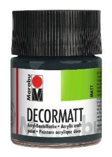 Decormatt Acryl, Dunkelgrau 079, 50 ml