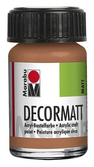 MARABU Decormatt Acryl metallickupfer 1401 39 787 15ml Glas