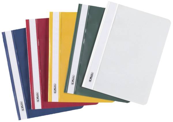 HERLITZ Schnellhefter A5 PP sortiert 00975508