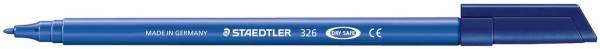 STAEDTLER Fasermaler Noris Club blau 326-3