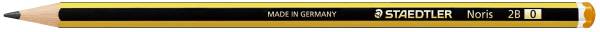 Noris Bleistift 120, 2B, gelb schwarz®
