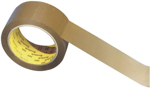 Verpackungsklebeband 309 66m x 50mm, braun