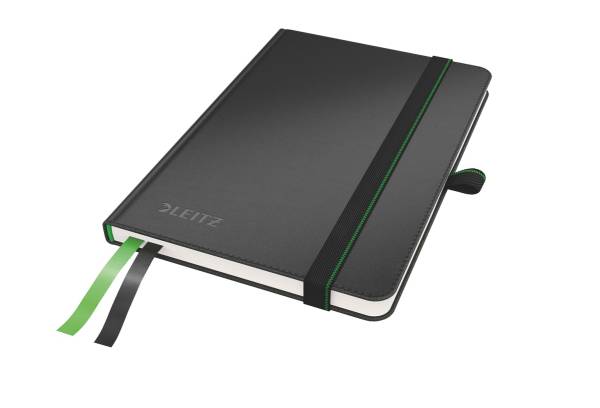 LEITZ Notizbuch A6 Complete schwarz 4479-00-95 kariert