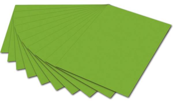 Tonpapier 50 x 70 cm, grasgrün