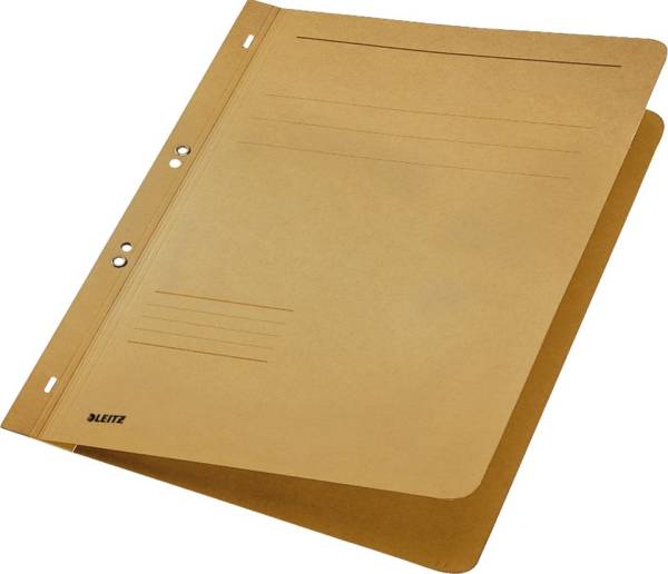 3742 Ösenhefter, 1 1 Vorderdeckel, A4, kfm oder Amtsheftung, Manilakarton, chamois
