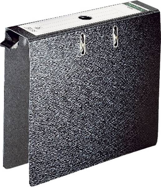 Hängeordner Hartpappe A4, 80 mm, schwarz