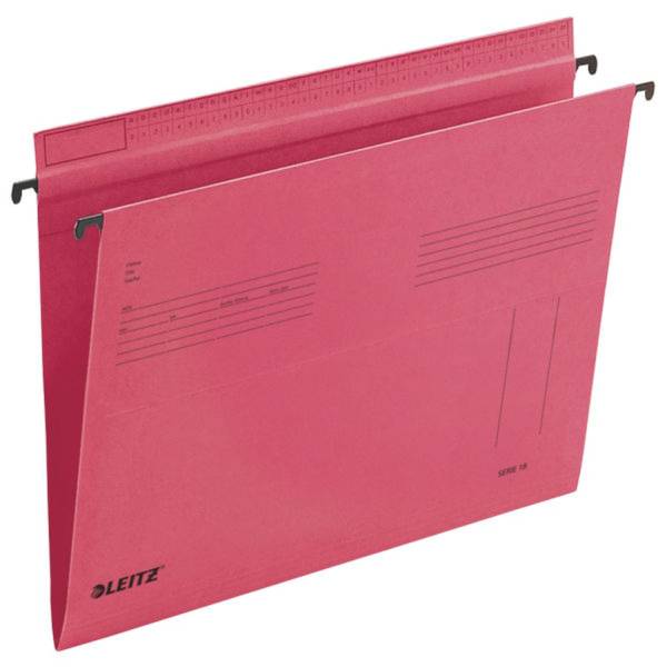 LEITZ Hängemappe 320g rot 1815-00-25 seitl.offen
