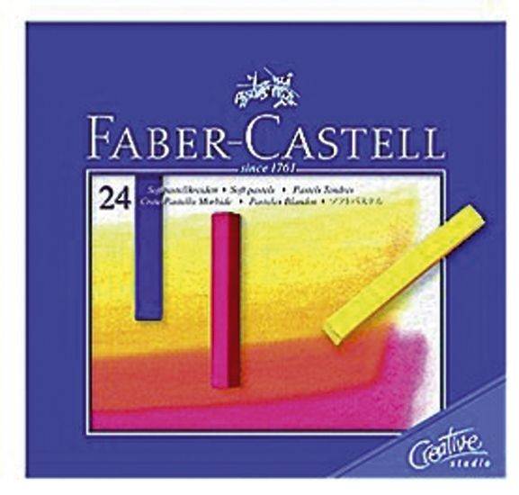 Creative Studio Softpastellkreide 24 Farben sortiert im Kartonetui