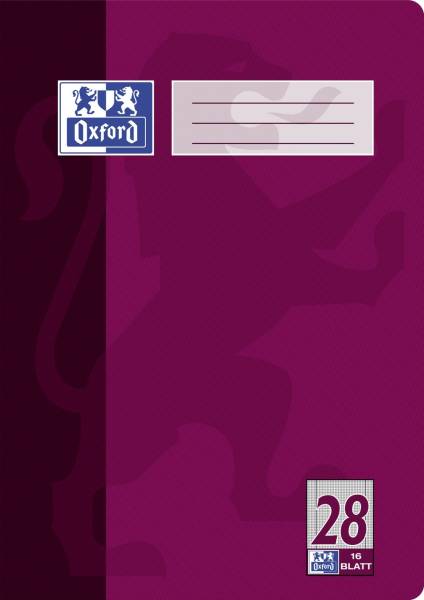 OXFORD Heft A5 16BL Lin. 28 100050374