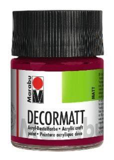 Decormatt Acryl, Bordeaux 034, 50 ml