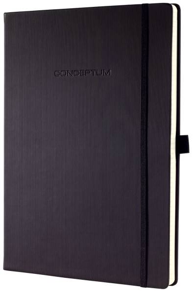 CONCEPTUM Notizbuch A4 97Bl kar.schw. CO108