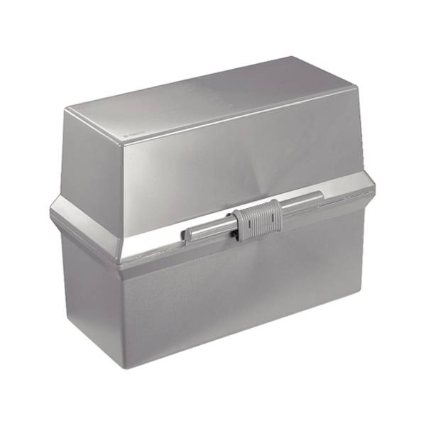 ESSELTE Karteikasten CARDO 250 grau 36282 A7