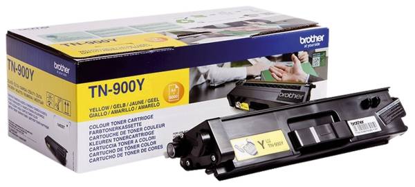BROTHER Lasertoner yellow TN900Y