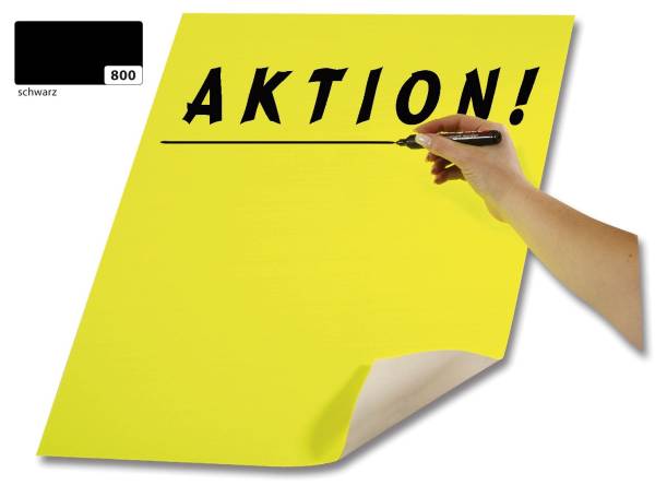 Plakatkarton 48 x 68 cm, schwarz