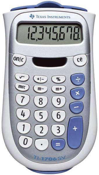 TEXAS INSTRUMENTS Rechner TI-1706 SV 752711