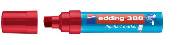 EDDING Flipchartmarker 388 4-12mm rot 4-388002 Keilspitze