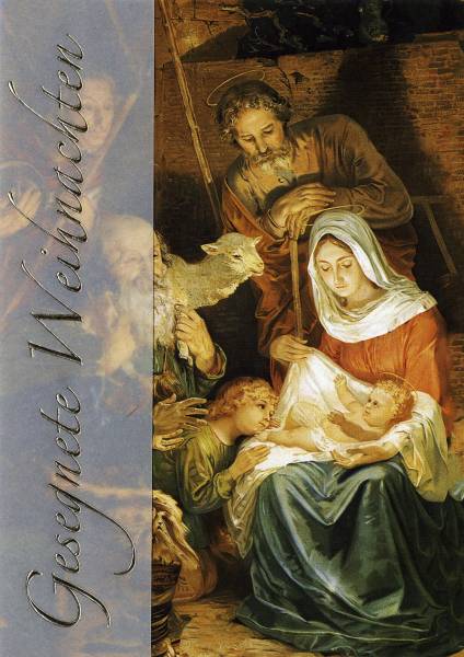 Weihnachtskarte heilig 2-LC40 Bild