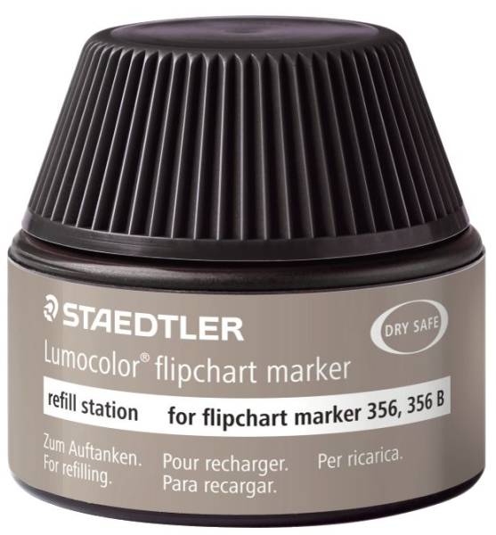 Tinte für Marker Lumocolor refill station 30 ml, schwarz®