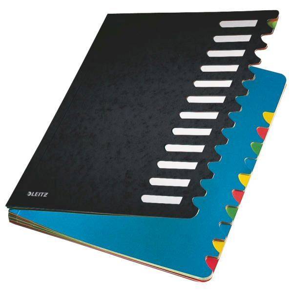 5912 Deskorganizer Color 1 12 12 Fächer, Karton, schwarz