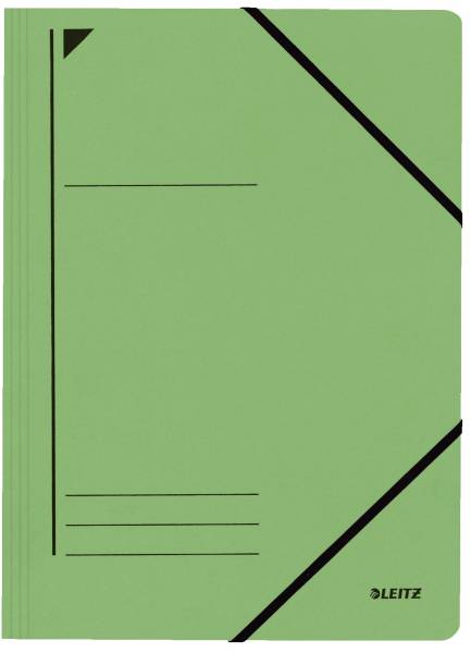 3980 Eckspanner A4, 250 Blatt, Pendarec Karton (RC), grün