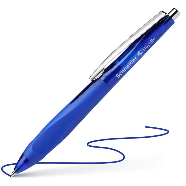 SCHNEIDER Kugelschreiber M Haptify blau 135303