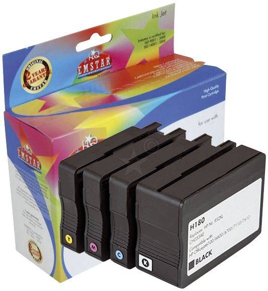EMSTAR Inkjetpatrone 4ST sw/c/m/y H184 C2P42AE