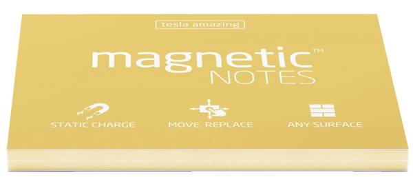 MAGNETIC NOTES Haftnotizblock statisch 100x70mm Sunshin M2011 100BL
