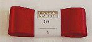 Doppelsatinband 40 mm x 3 m, rot