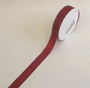 Basic Taftband 25 mm x 50 m, dunkelrot