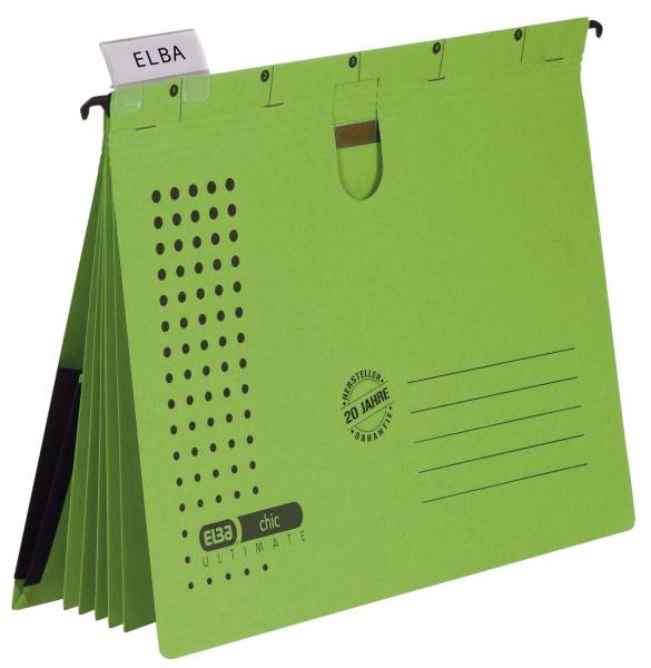 ELBA Hängehefter Organisation Ultimate A4 grü 100333014 chic 5ST
