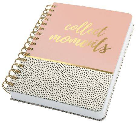 SIGEL Spiralnotizbuch A5 120BL Sweet Dots JN601 Jolie punktkariert