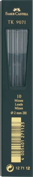 FABER CASTELL Fallmine 9071 2mm 2H 10ST 127112