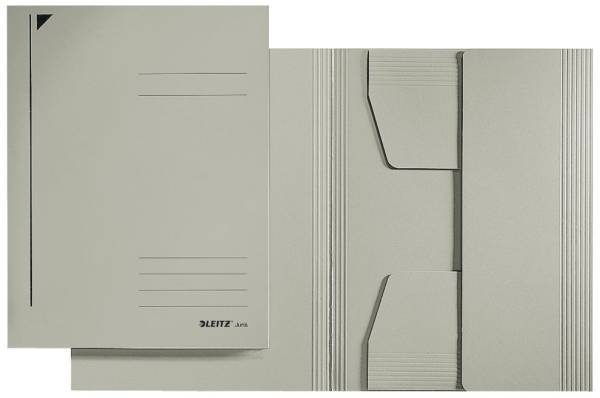 3924 Jurismappe, A4, Colorspankarton 300g, grau