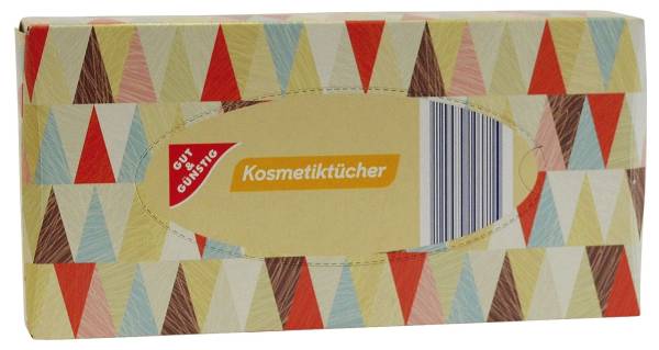 GUT & GÜNSTIG Kosmetiktücher 3-lagig 90ST 3061961000
