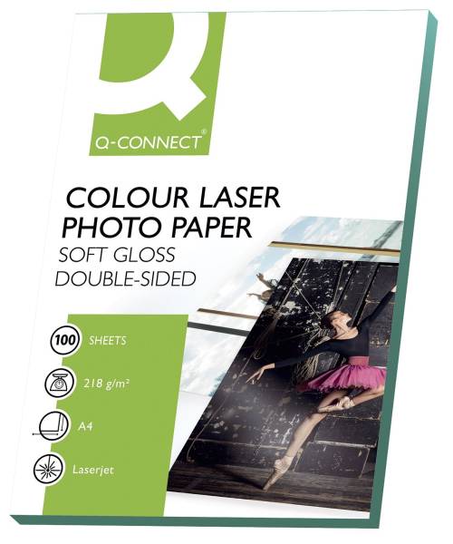 Colour Laser Fotopapier A4, 210 g qm, weiß, 100 Blatt