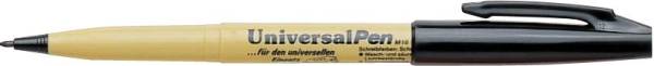 PENTEL Universalmarker 1mm schwarz M10-UA Textilmarker