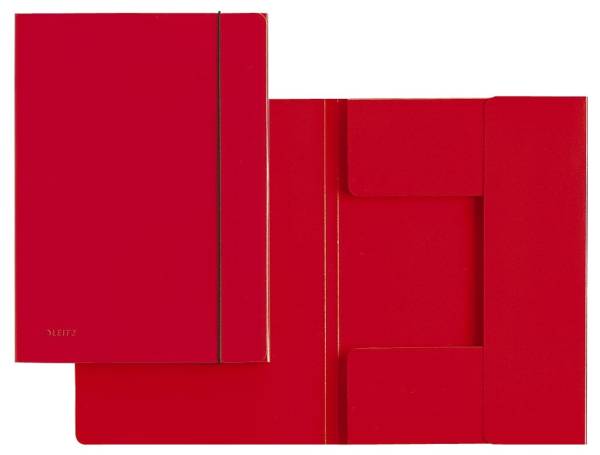 3926 Sammelmappe, A4, Hartpappe, rot