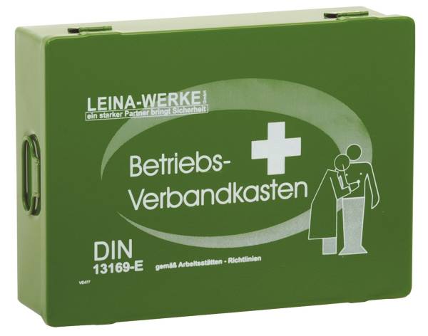 Betriebsverbandkasten Groß ohne Wandhalterung Stahlblechkasten