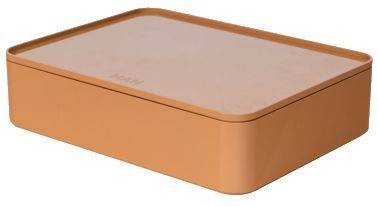 HAN Utensilienbox +Deckel caramel-braun 1110-83 Allison