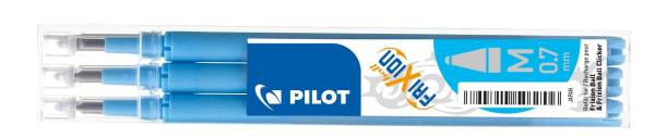 PILOT Tintenrollermine Frixion 0,4mm 3ST h´bla BLS-FR7-LB-3 2261010F
