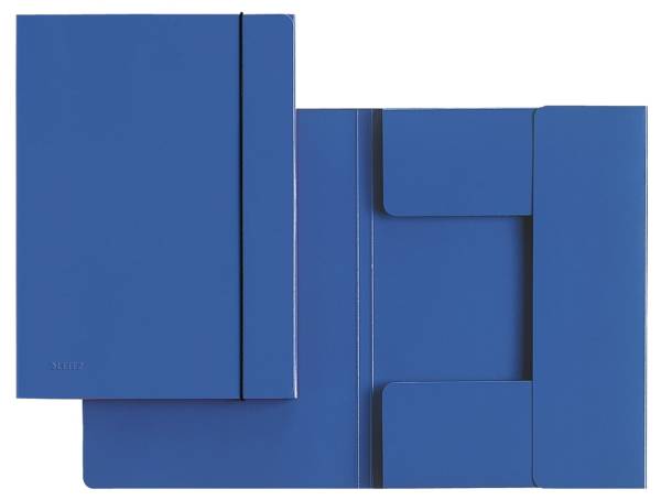3926 Sammelmappe, A4, Hartpappe, blau