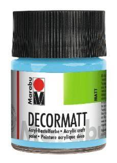 Decormatt Acryl, Hellblau 090, 50 ml