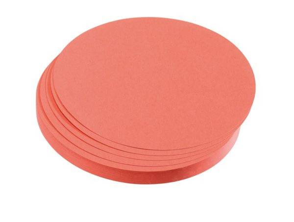 Moderationskarte 500ST rot