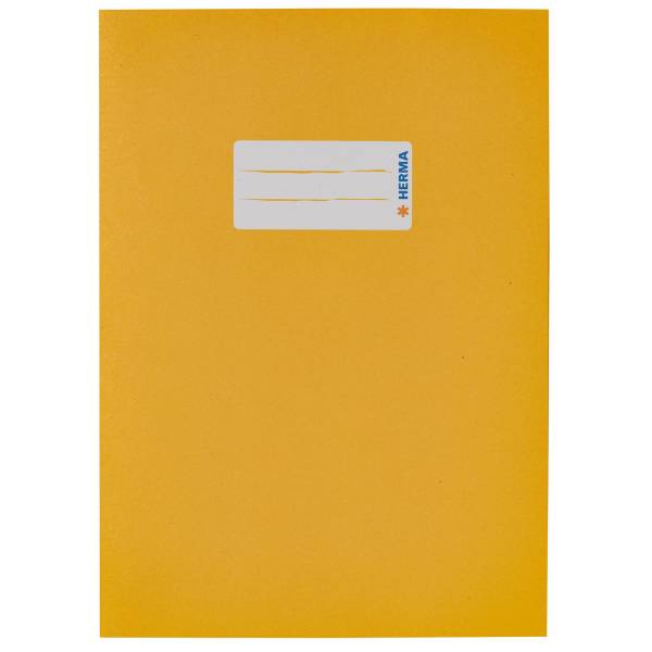 Heftschoner A5 Papier gelb